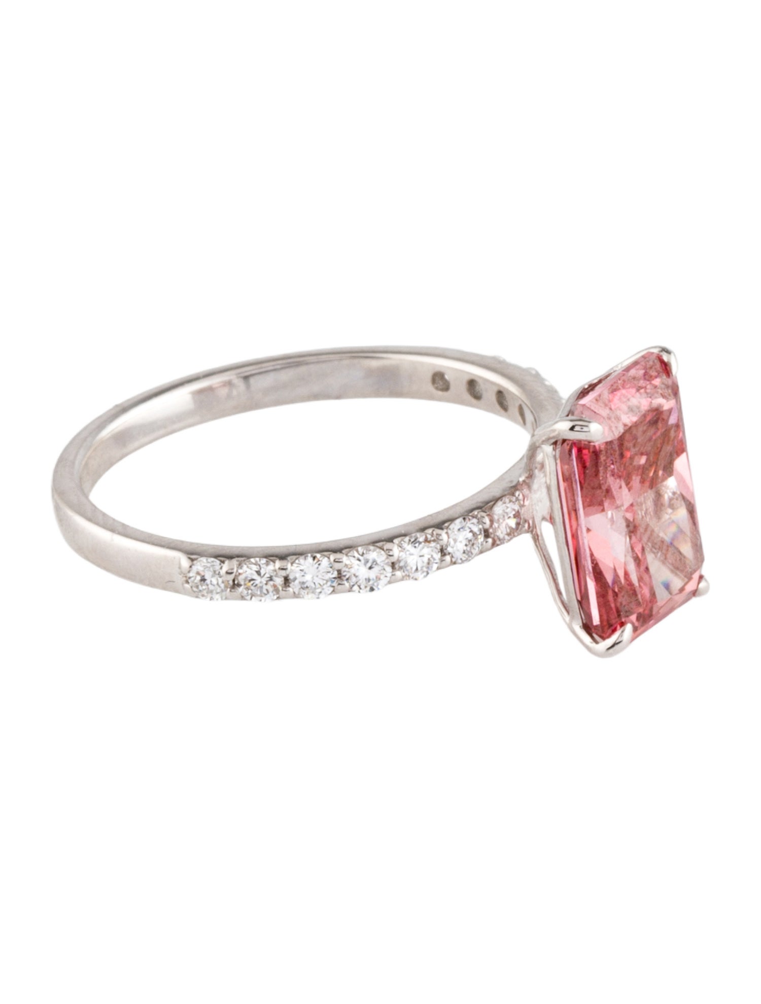 Ring 14K 3.09Ct Lab-Grown Diamond Engagement