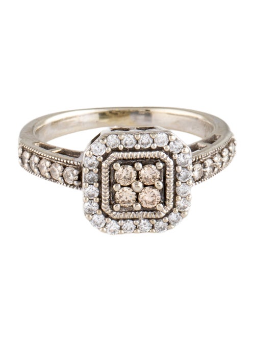 Ring 10K Diamond Cocktail Ring