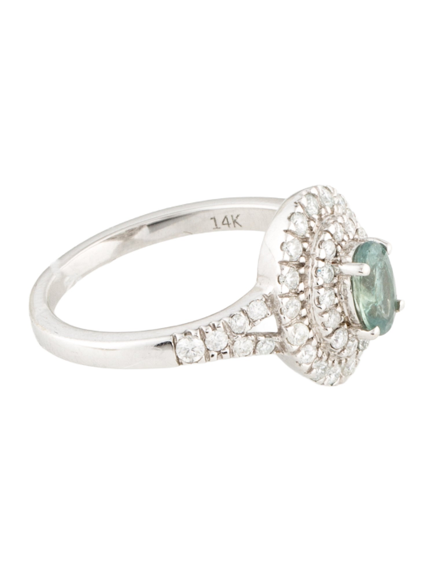 Ring 14K Sapphire Cocktail