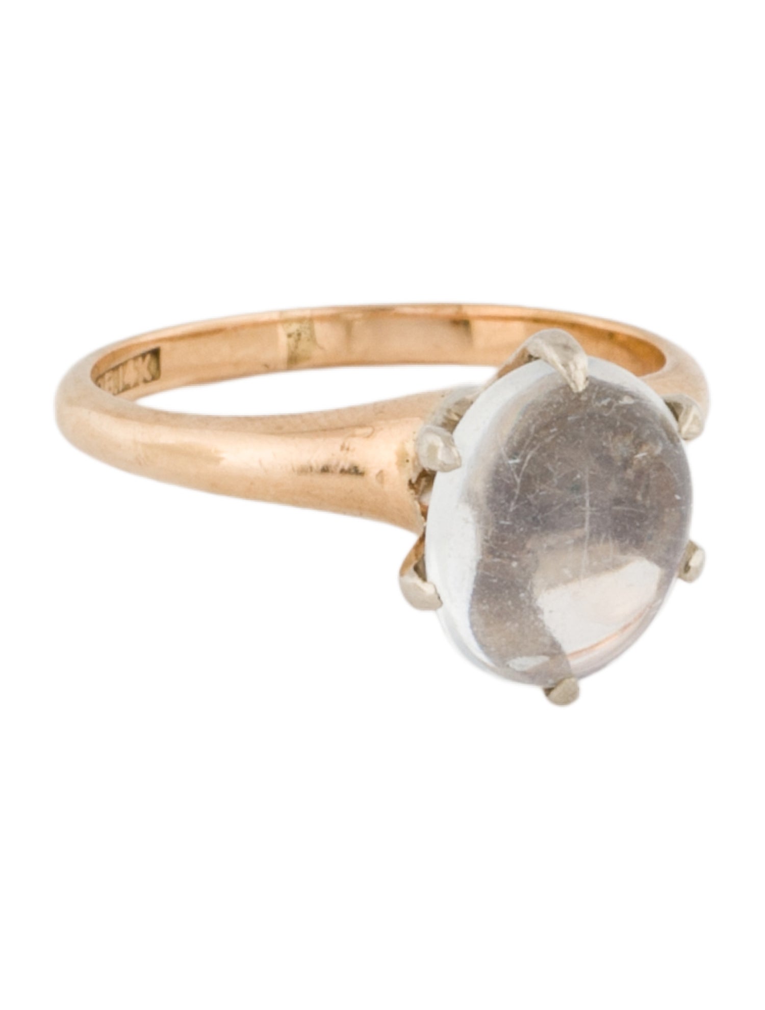 Ring 14K 1.89ctw Moonstone Cocktail
