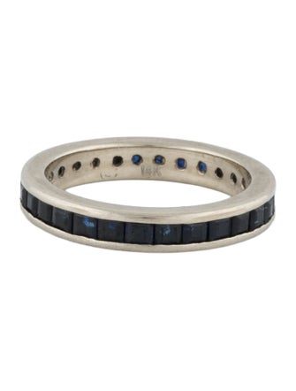 Ring 14K Sapphire Eternity Ring
