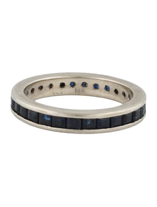 Ring 14K Sapphire Eternity Ring