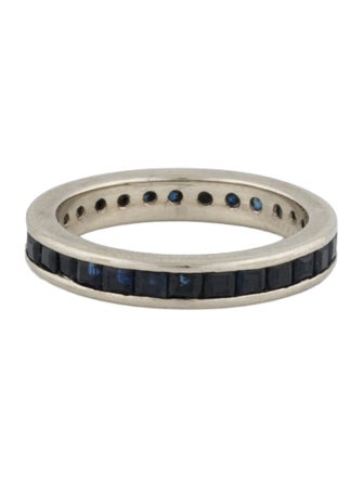 Ring 14K Sapphire Eternity Ring