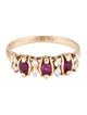 Ring 14K Ruby & Diamond Ring