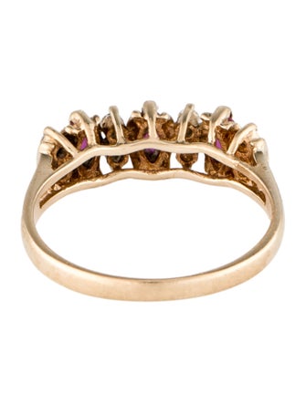 Ring 14K Ruby & Diamond Ring