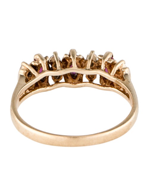 Ring 14K Ruby & Diamond Ring