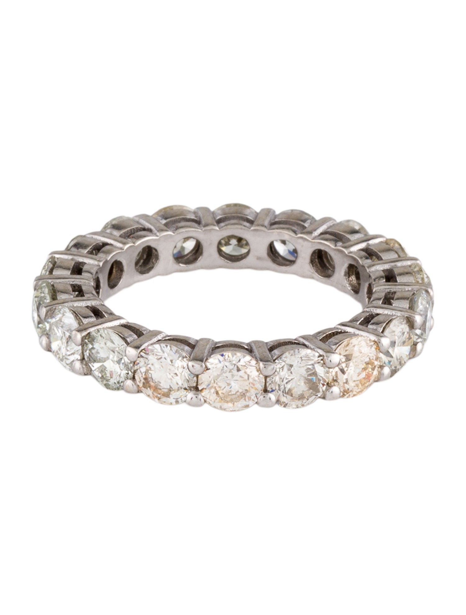 Ring 14K 4.14ctw Diamond Eternity Band