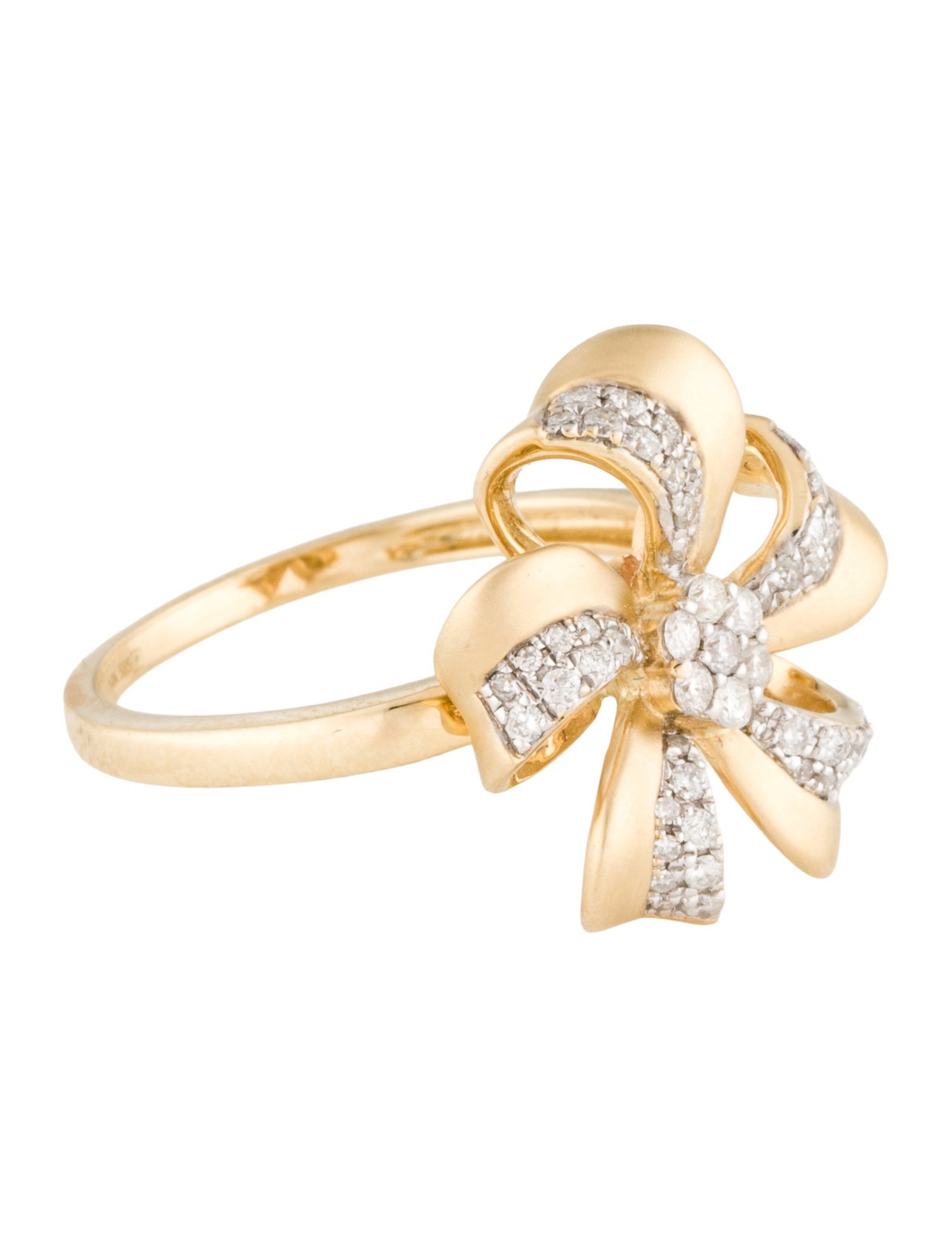 Ring 14K Diamond Cocktail