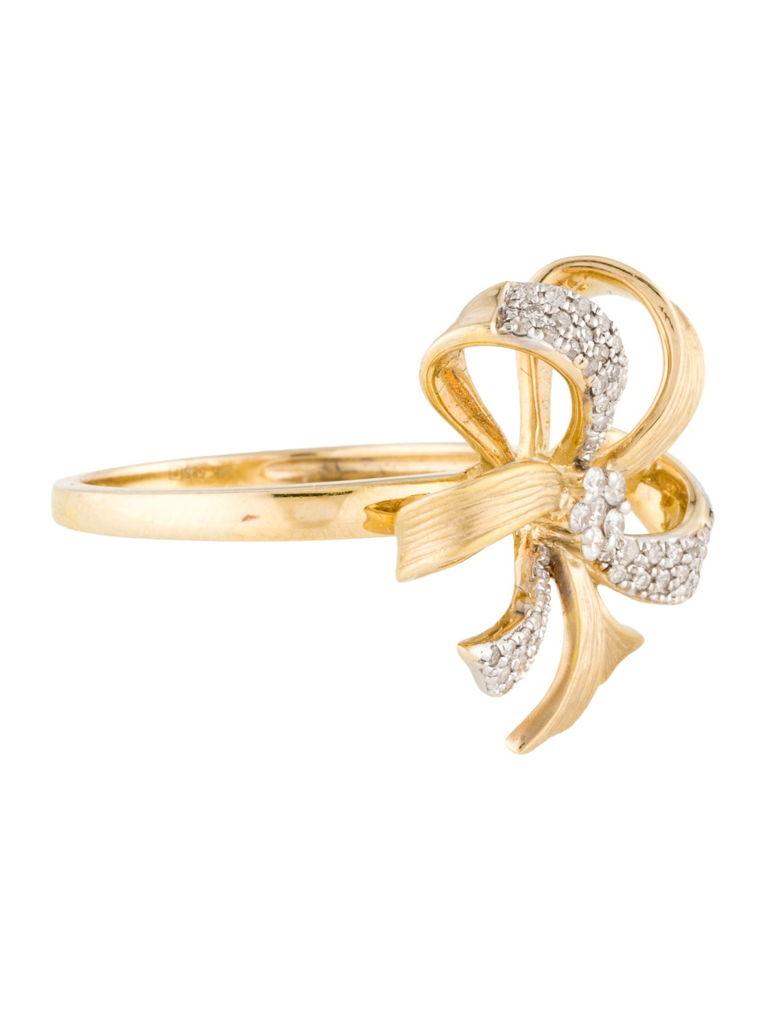 Ring 14K Diamond cocktail