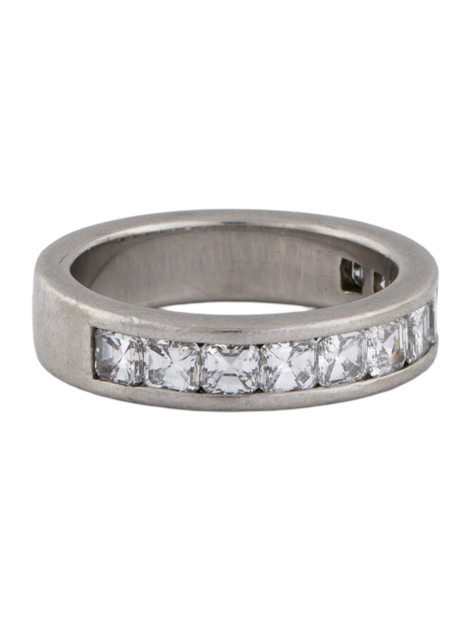 Ring Platinum Diamond Wedding Band