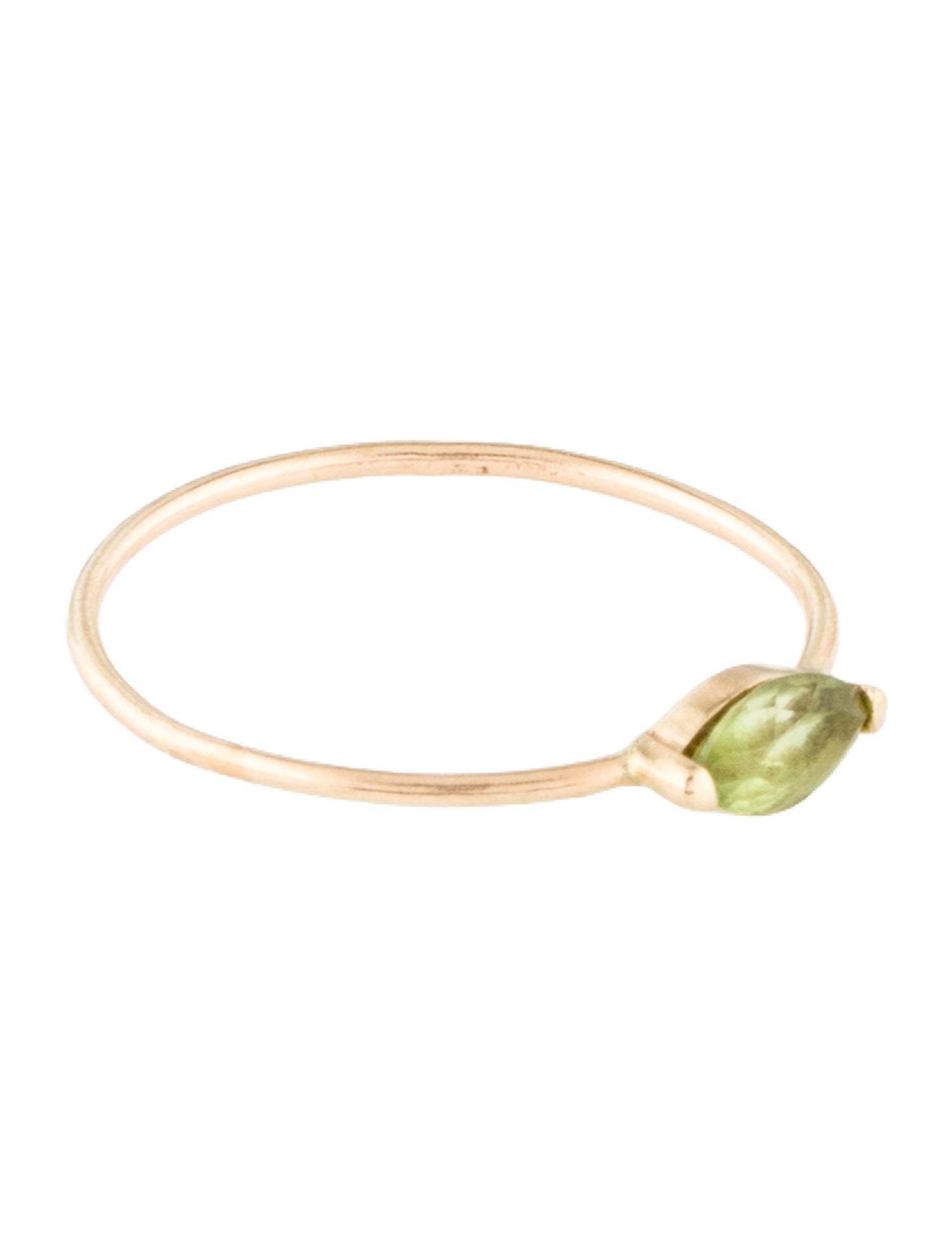 Ring 14K Peridot Cocktail