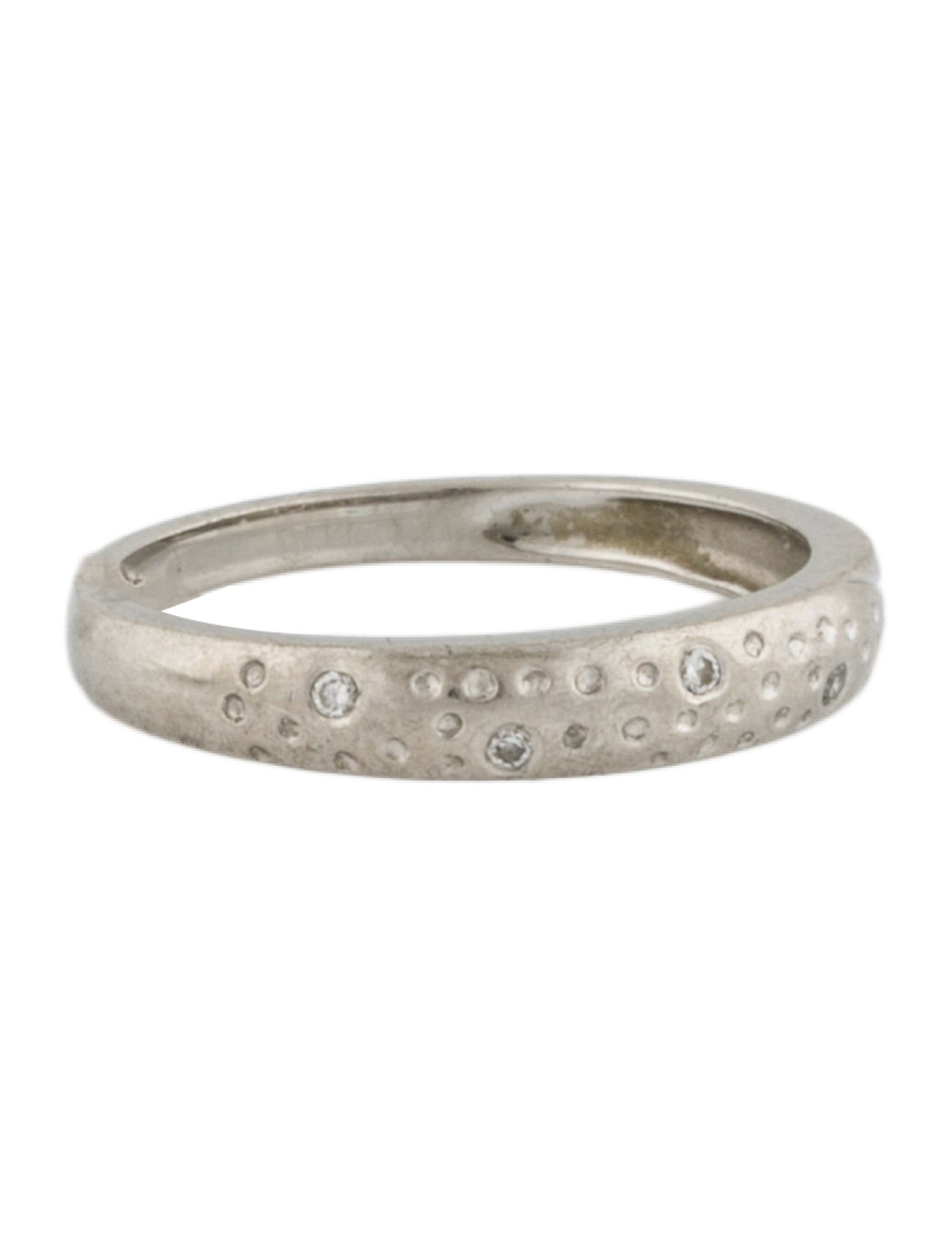 Ring Platinum Diamond Band