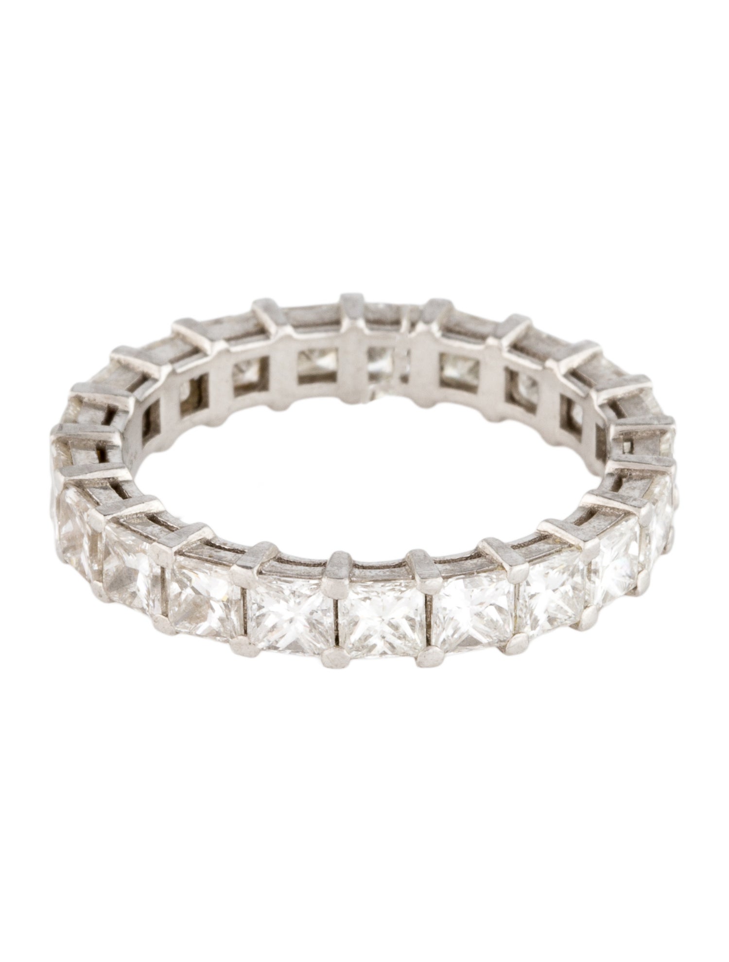 Ring Platinum 2.10ctw Eternity Band