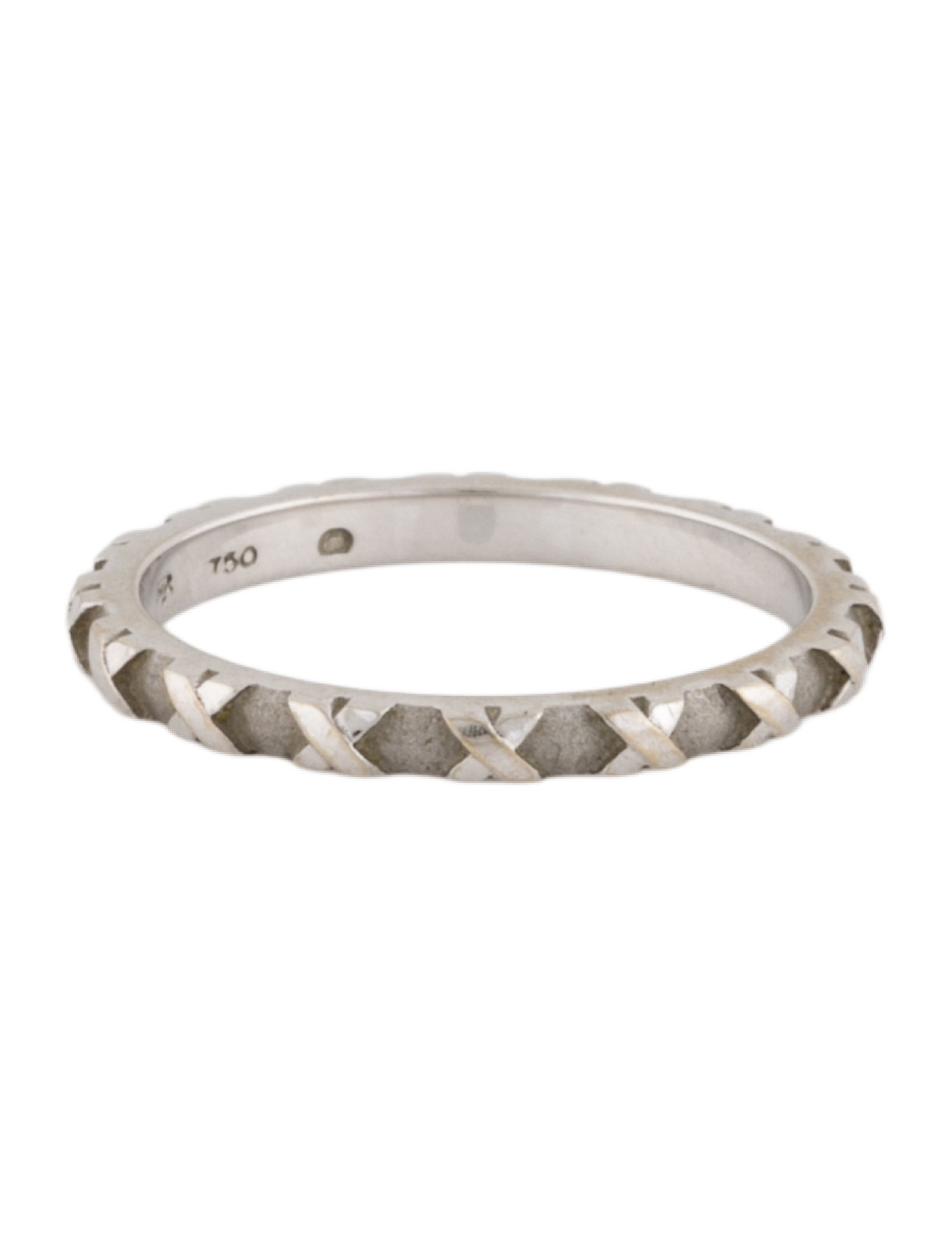 Ring 18K Textured Band