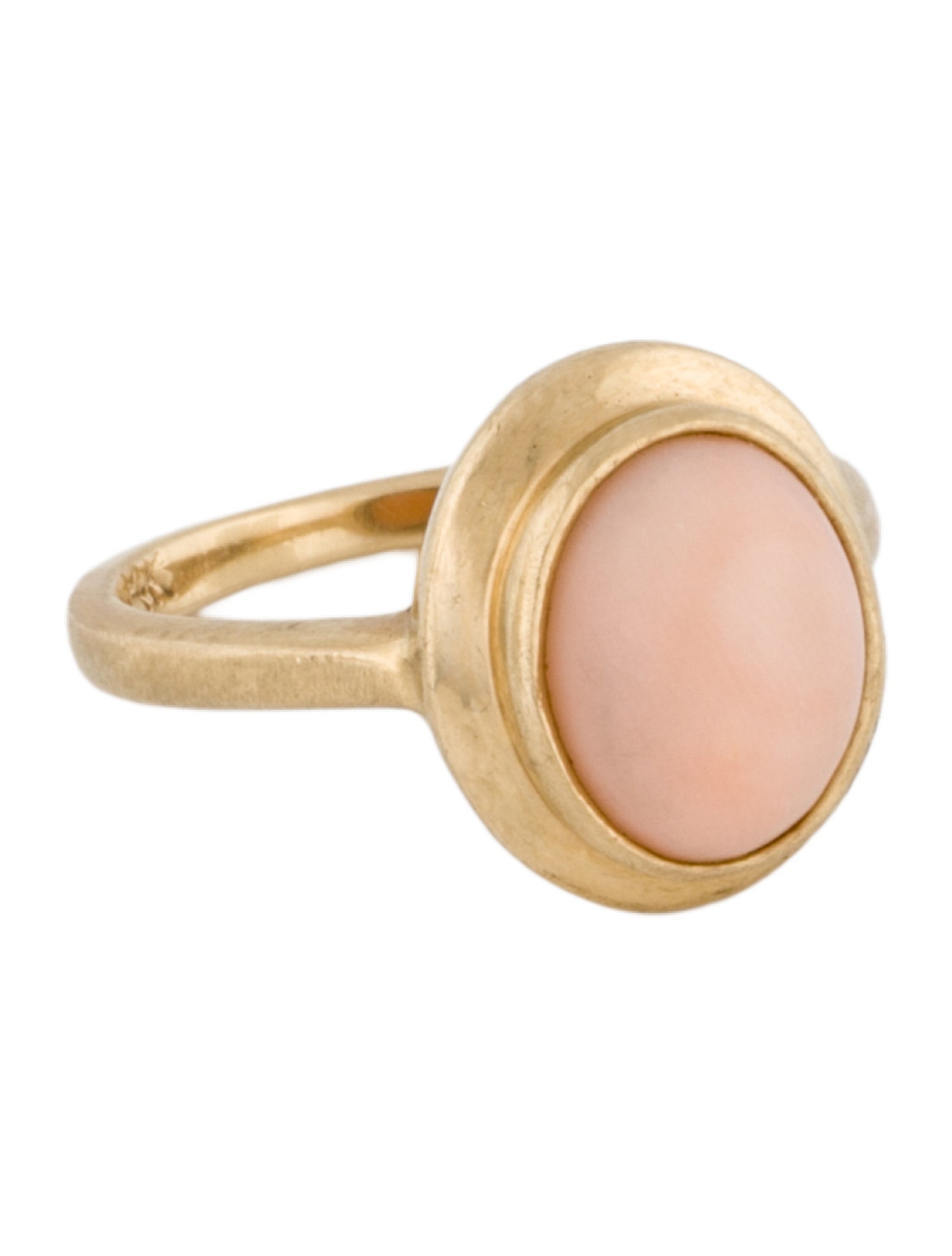Ring 14K Coral Cocktail