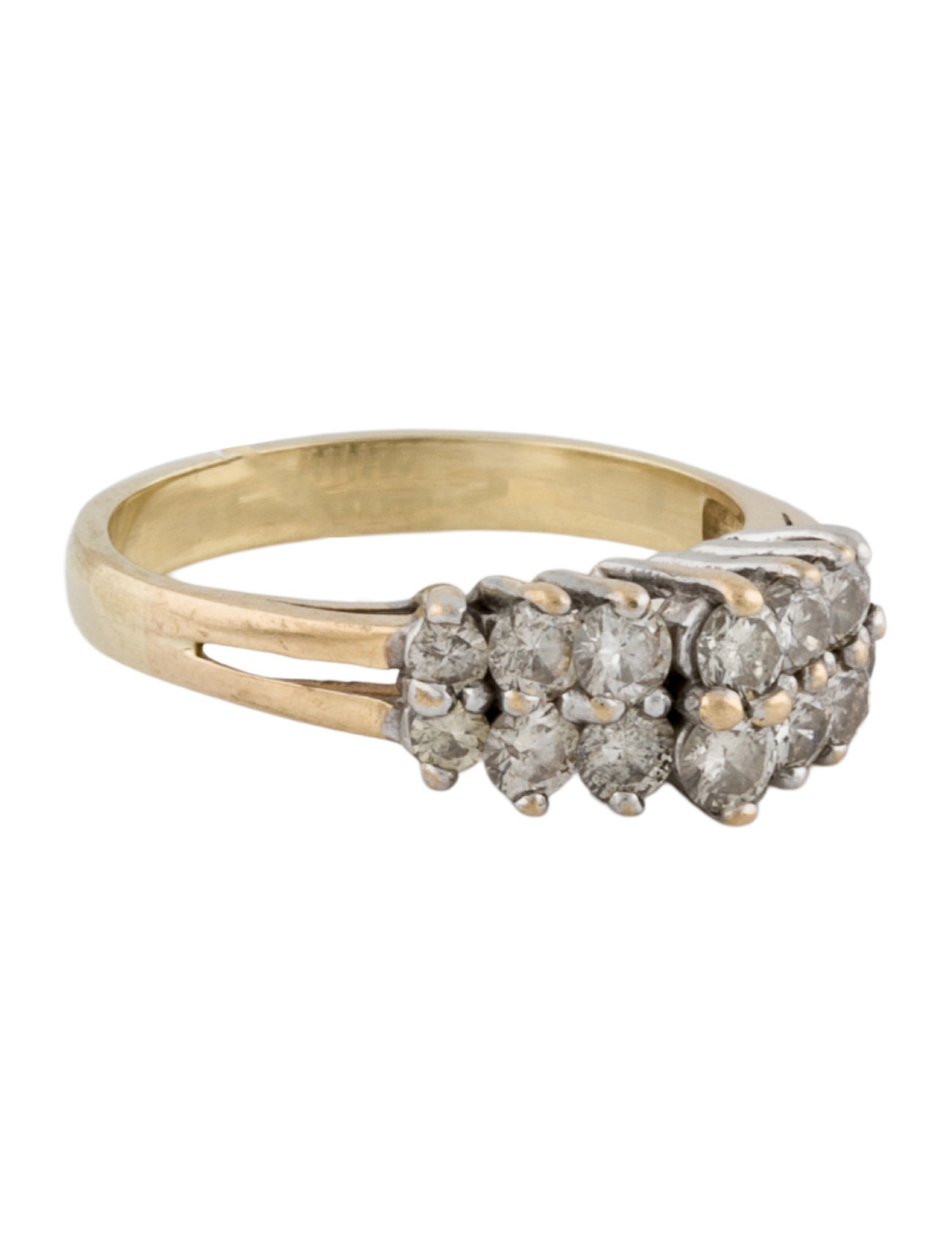 Ring 14K Diamond Cocktail