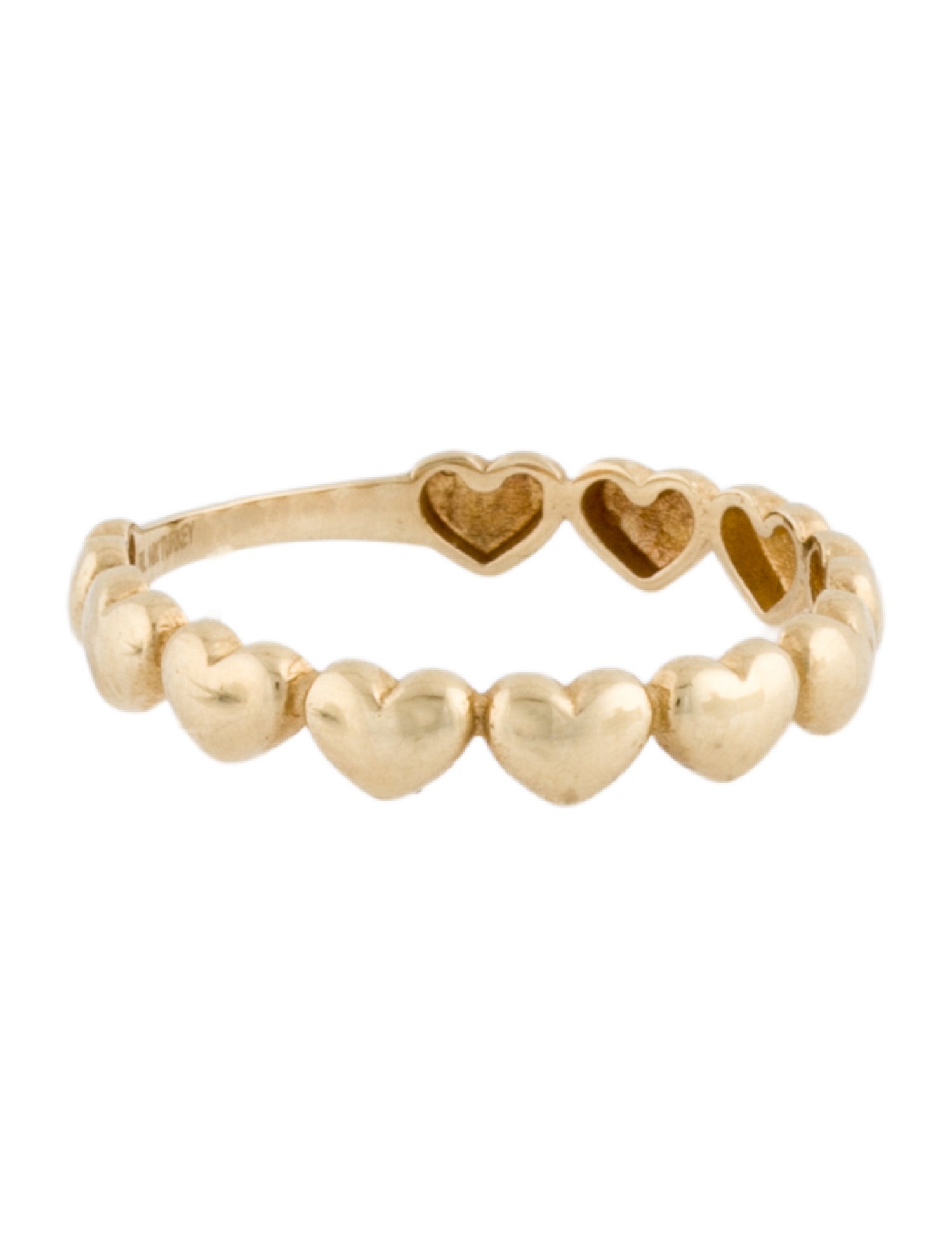 Ring 14K Heart Band