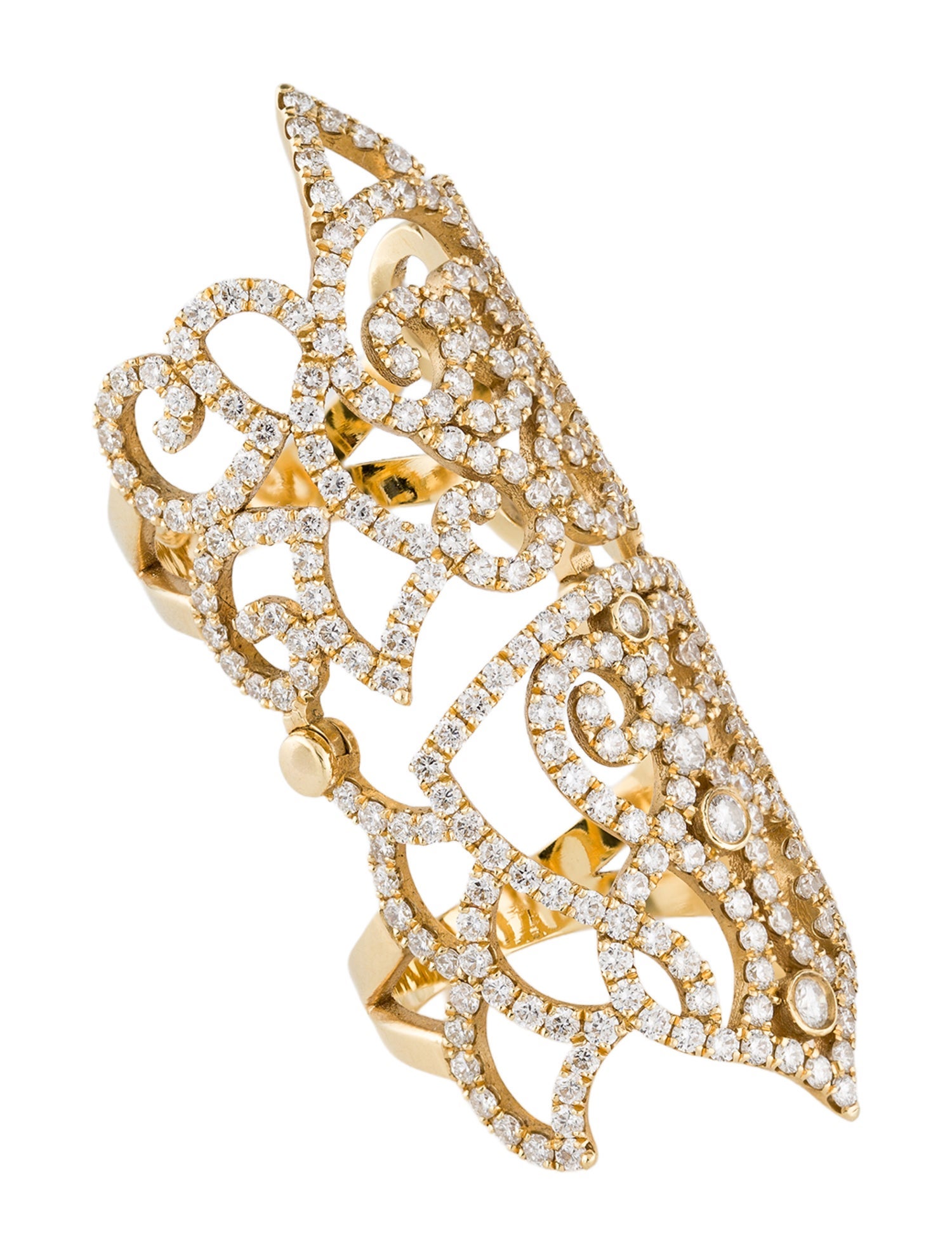 Ring 18K 2.62ctw Diamond Flexible