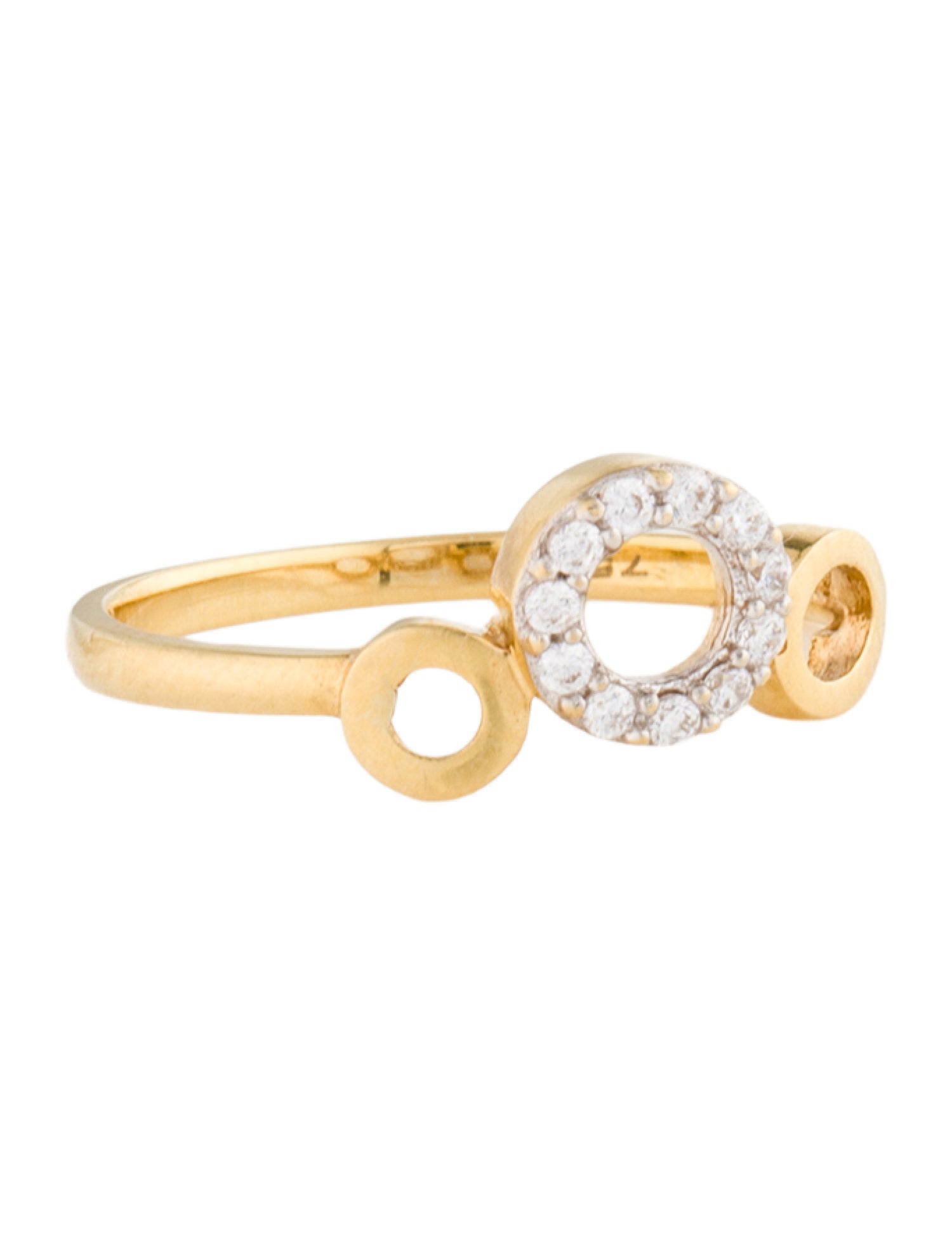 Ring 18K Diamond Cocktail Ring