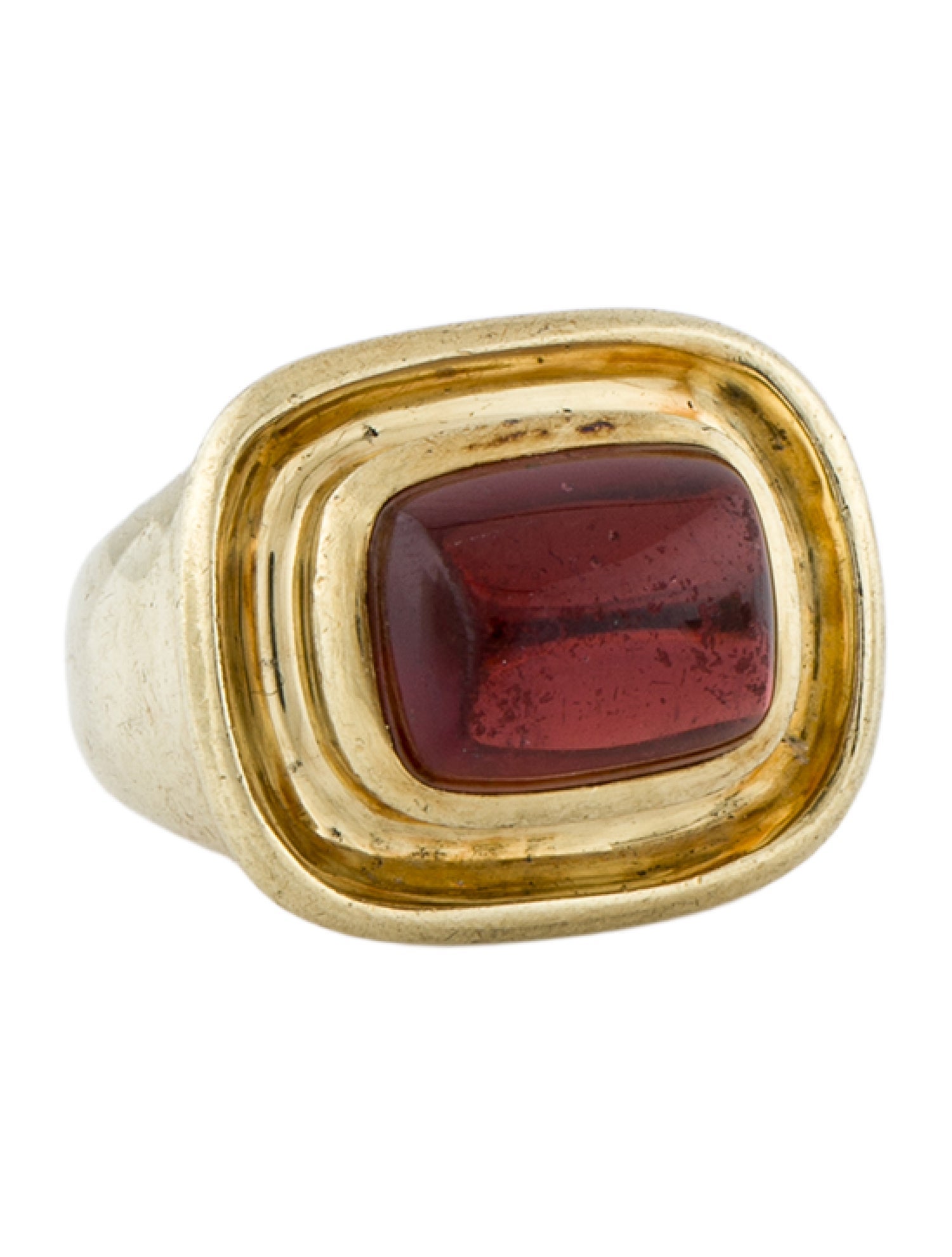 Ring 14K Garnet