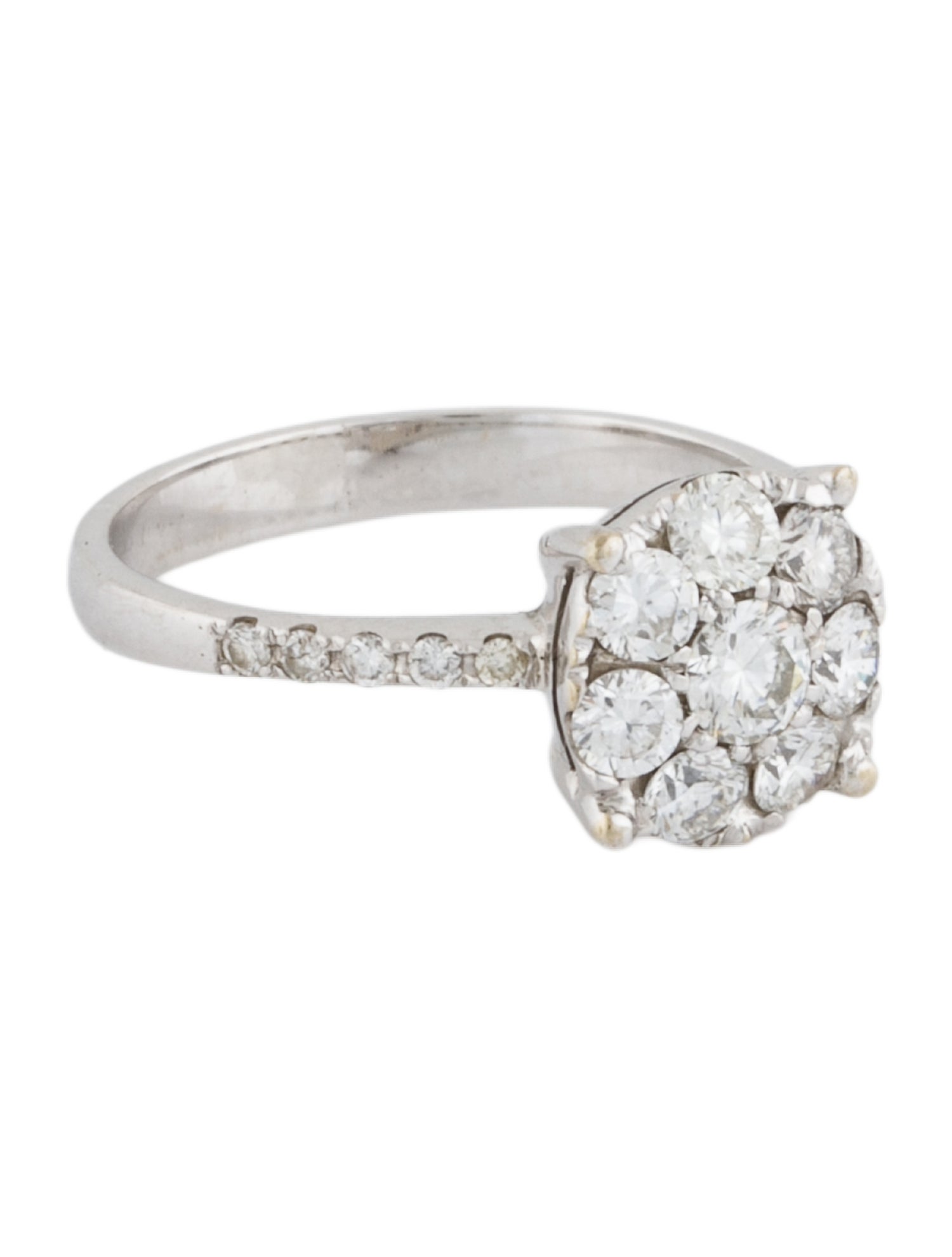 Ring 14K Diamond Cocktail