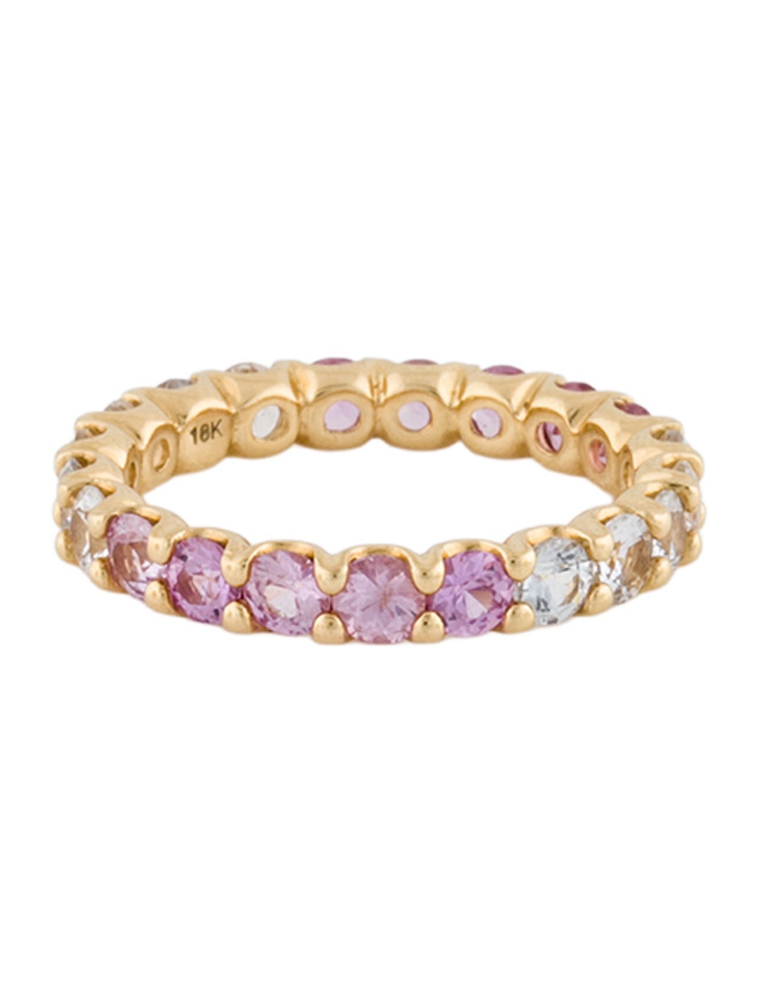 Ring 18K Sapphire Eternity RIng