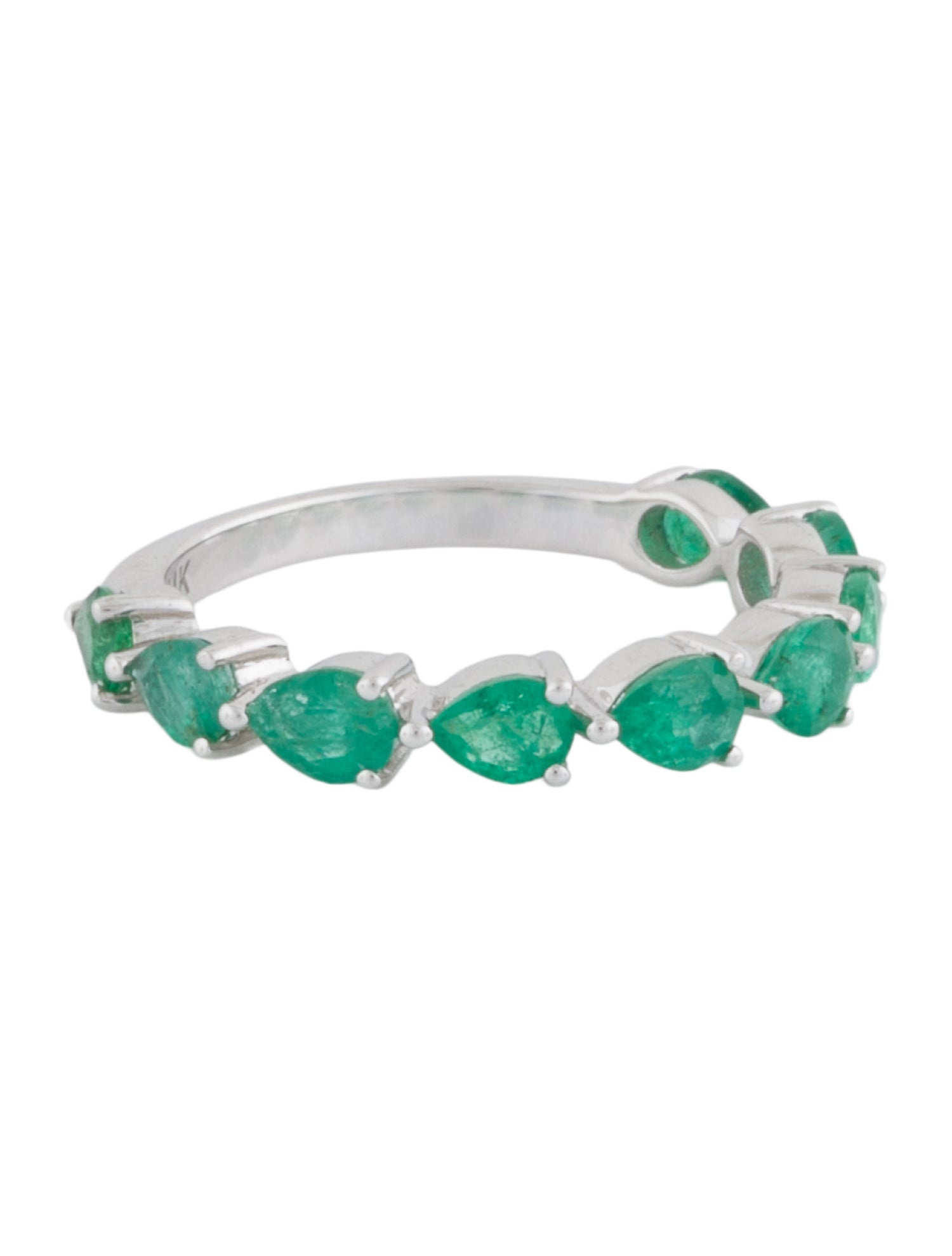 Ring 14K 1.22ctw Emerald Band