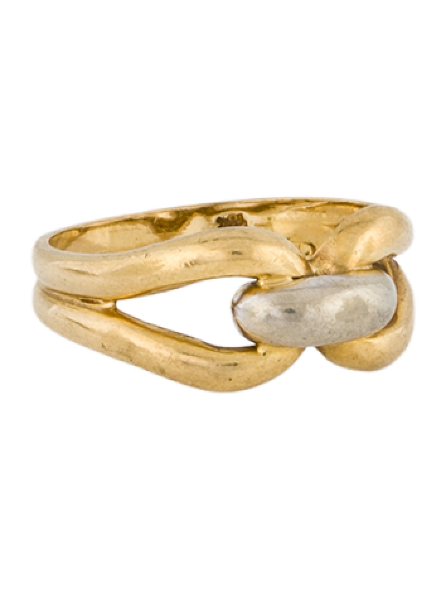 Ring 18K Two-Tone Band