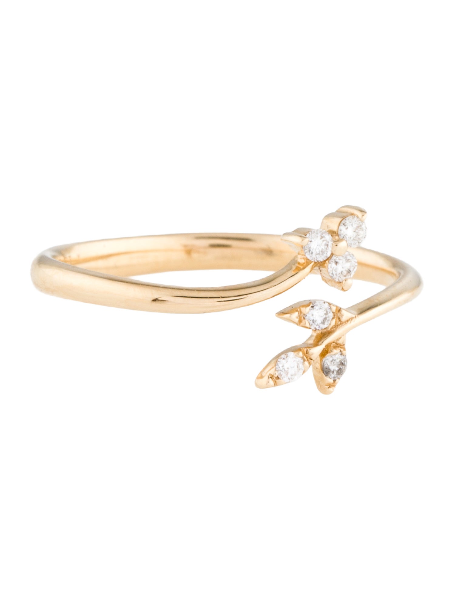 Ring 14K Diamond Cocktail