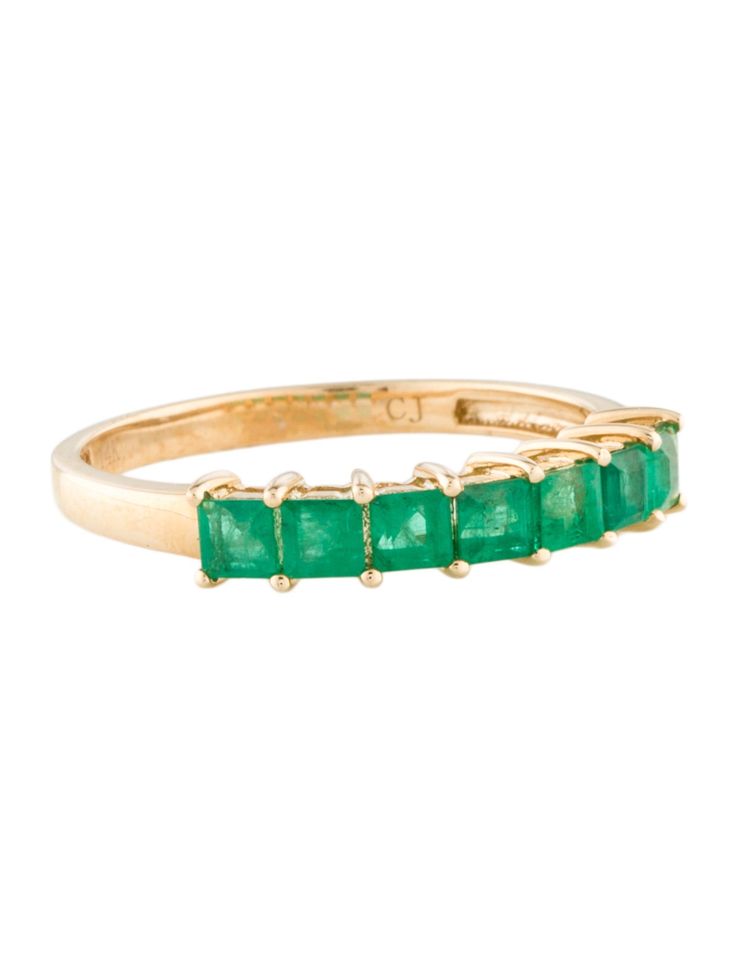 Ring 14K Emerald Band
