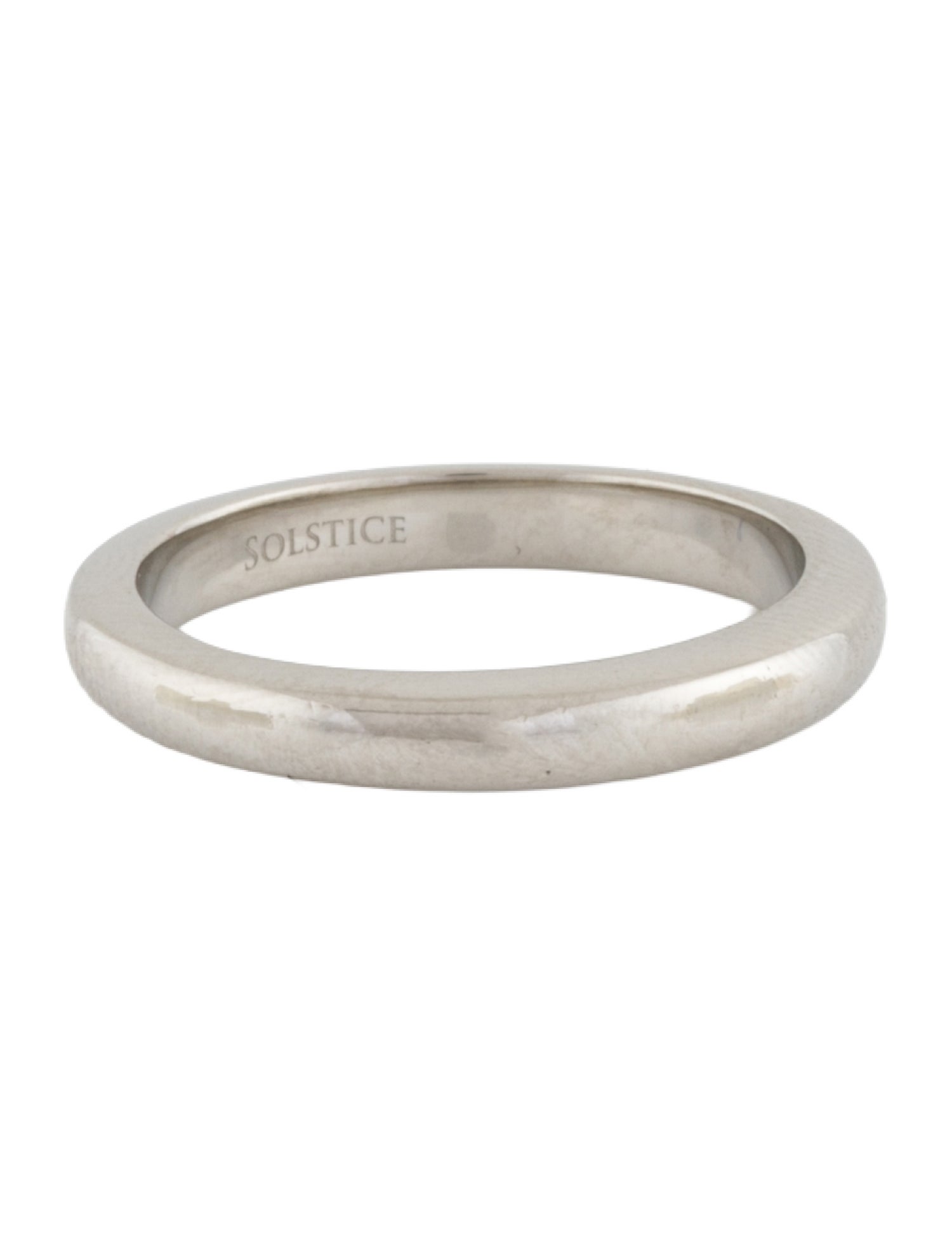 Ring Platinum Solstice Band