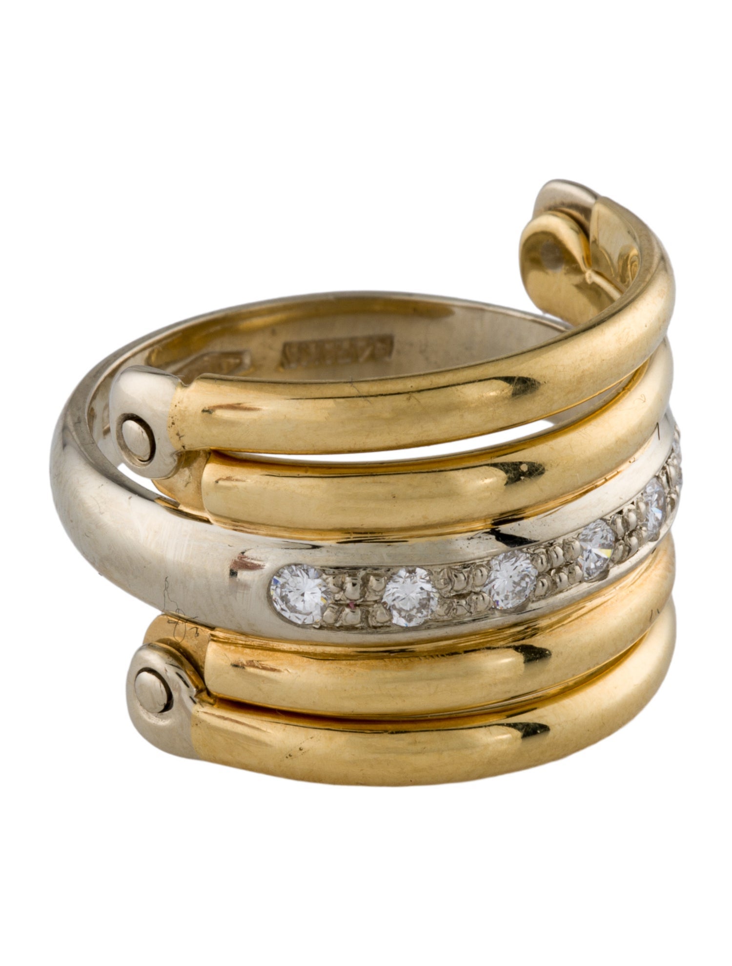 Ring Baraka 18K Diamond Convertible Band