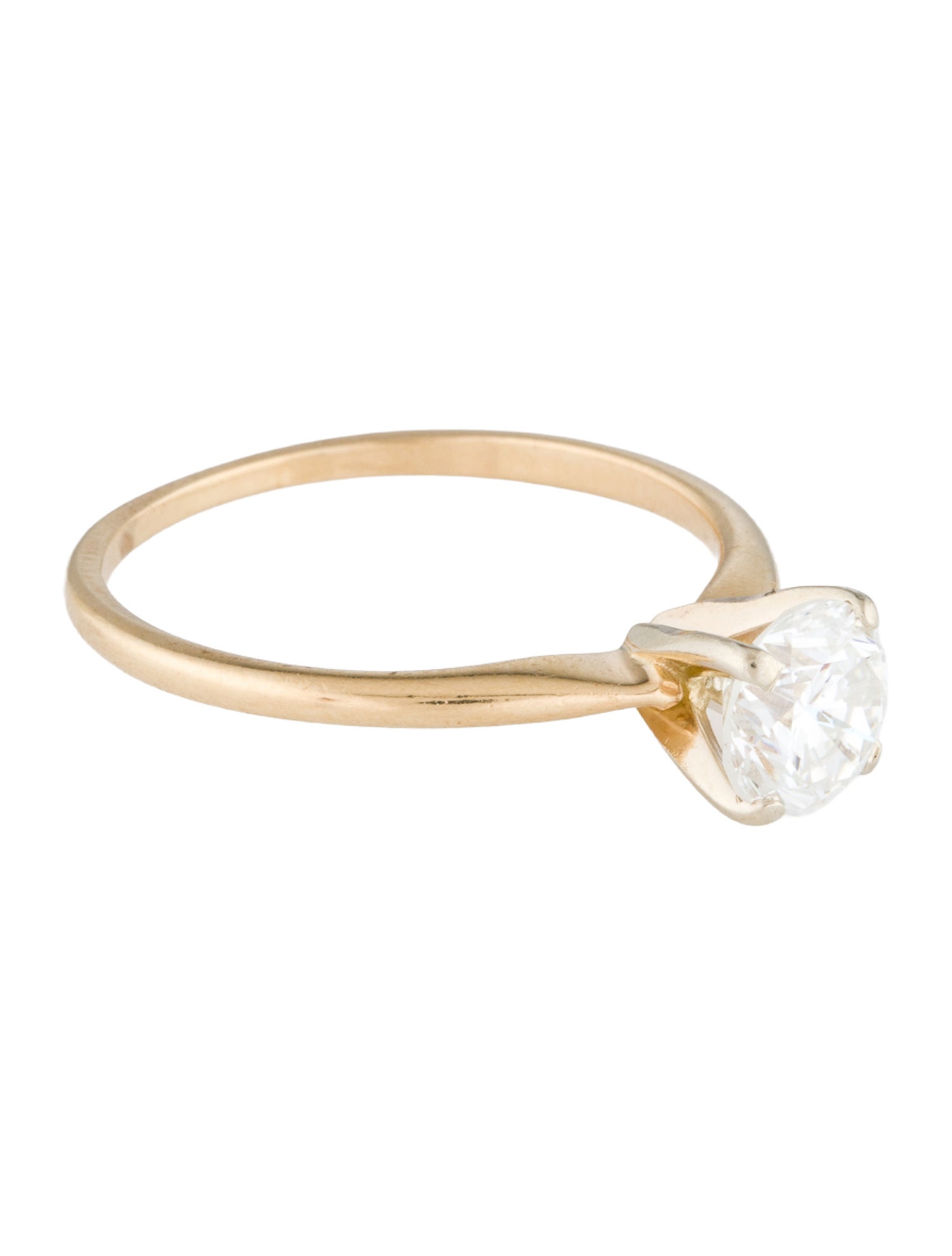 Ring Diamond Solitaire Engagement