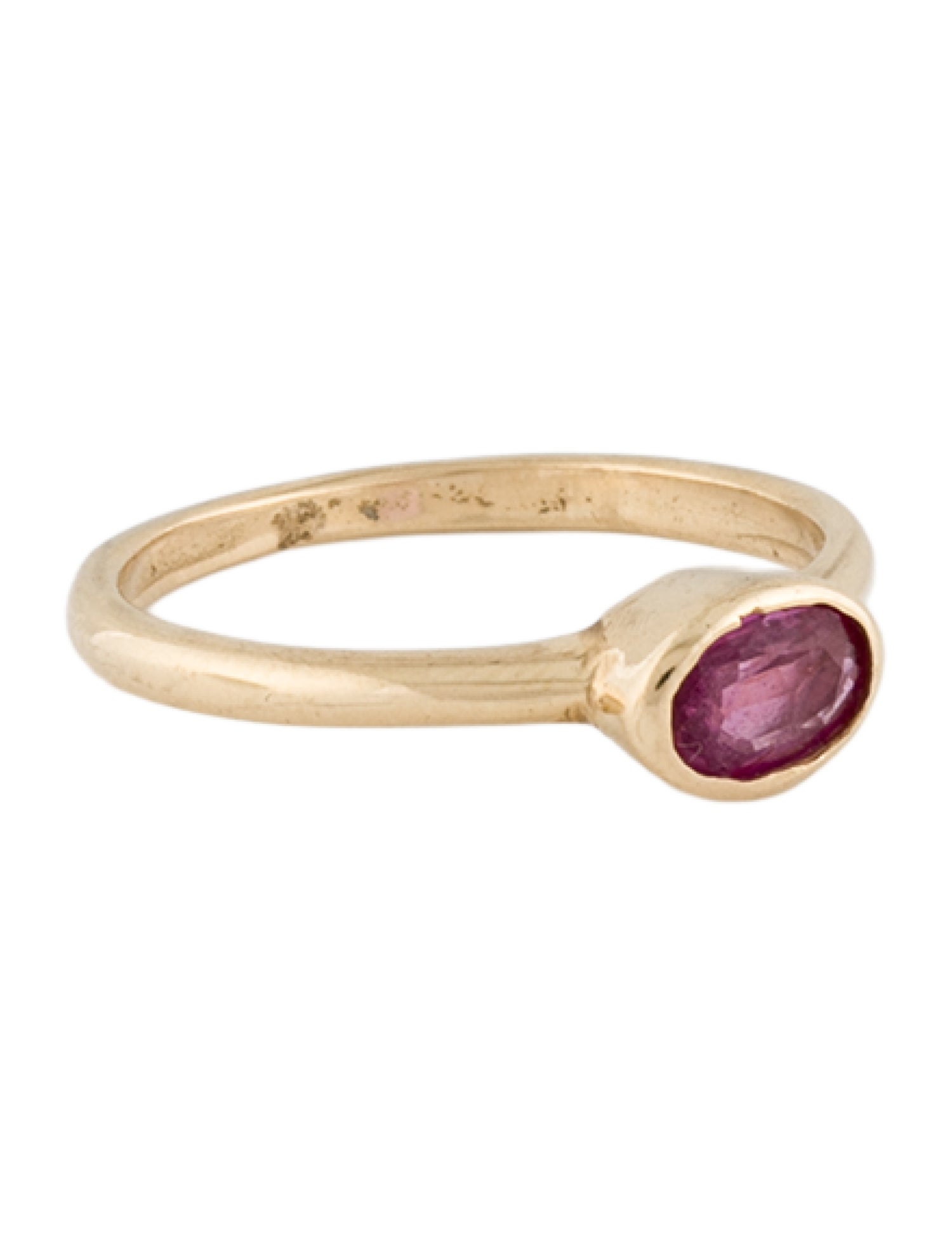 Ring 14K Ruby Cocktail