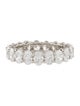 Ring Platinum 4.91ctw Lab-Grown Diamond Eternity Band