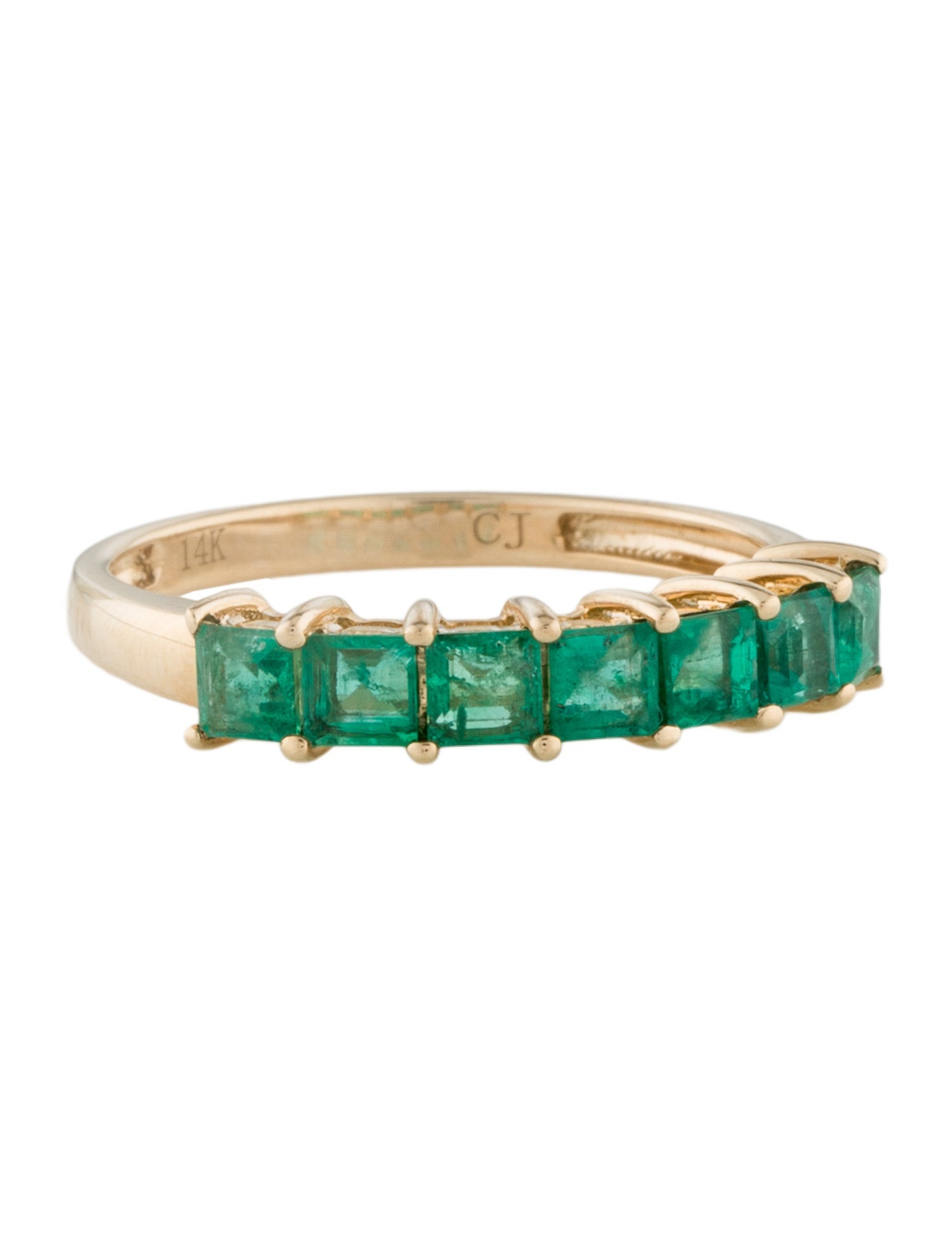 Ring 14K Emerald Band