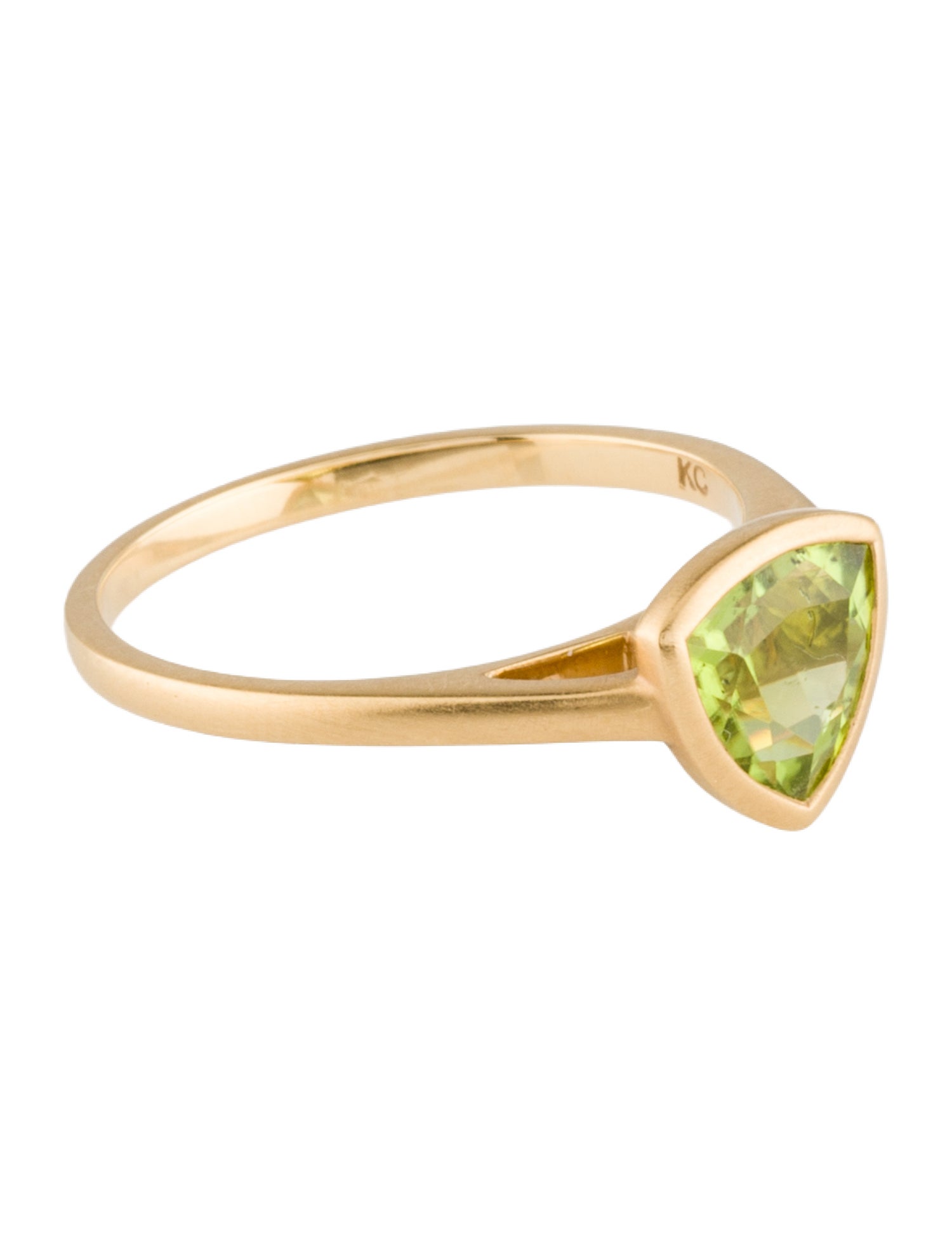 Ring 18K Peridot Cocktail Ring