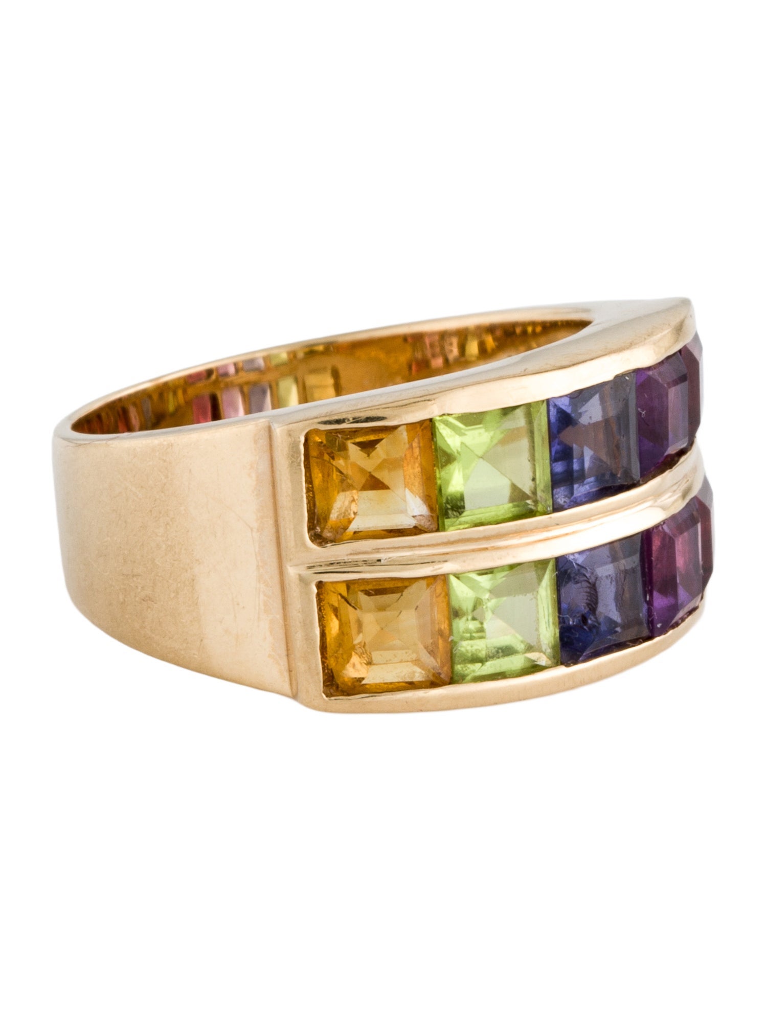 Ring Mayor's 14K Multistone Band