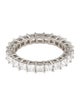 Ring Platinum 2.51ctw Lab-Grown Diamond Eternity Band Ring