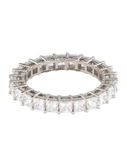 Ring Platinum 2.51ctw Lab-Grown Diamond Eternity Band Ring