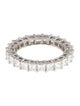 Ring Platinum 2.51ctw Lab-Grown Diamond Eternity Band Ring