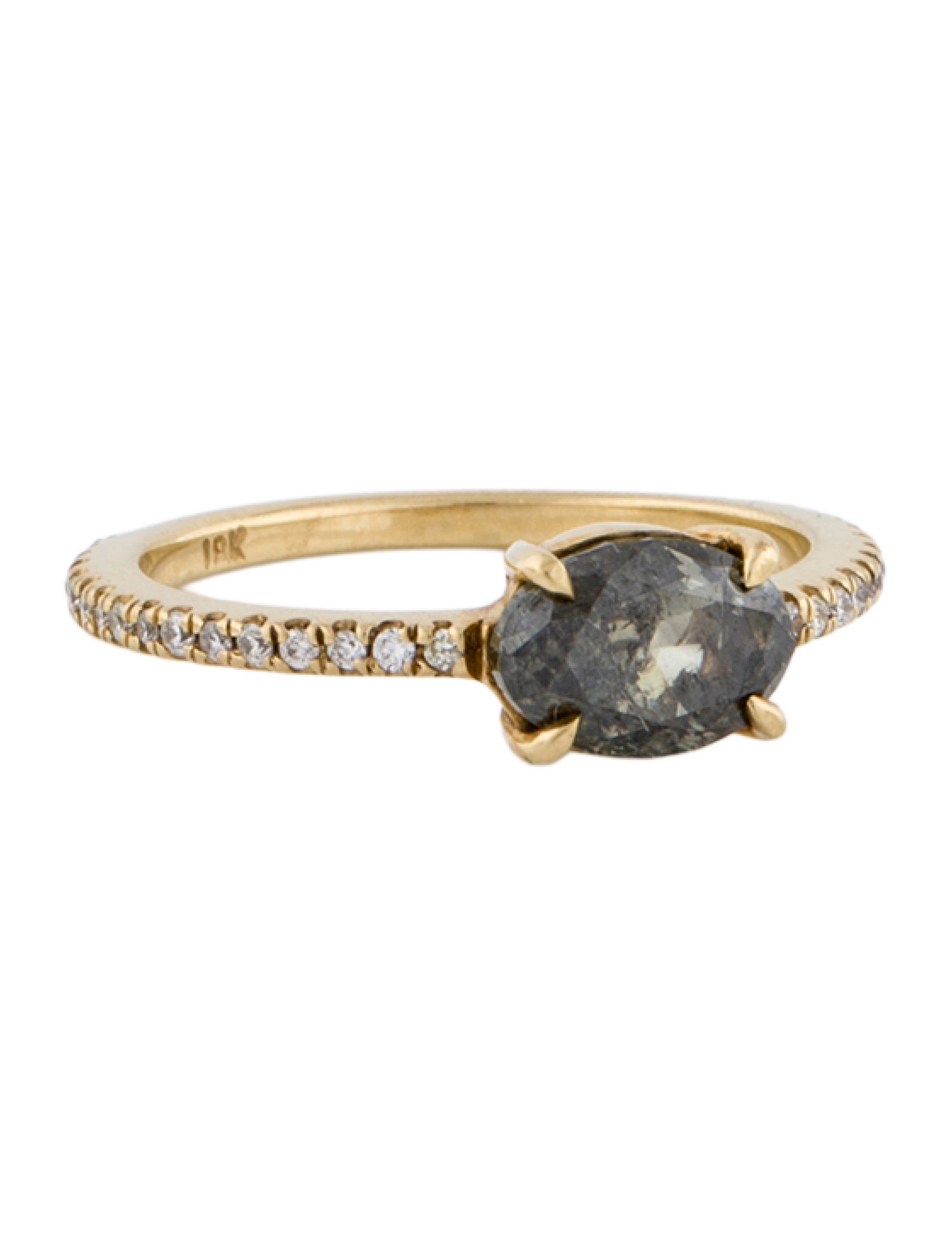 Ring 18K 1.17ctw Diamond Cocktail