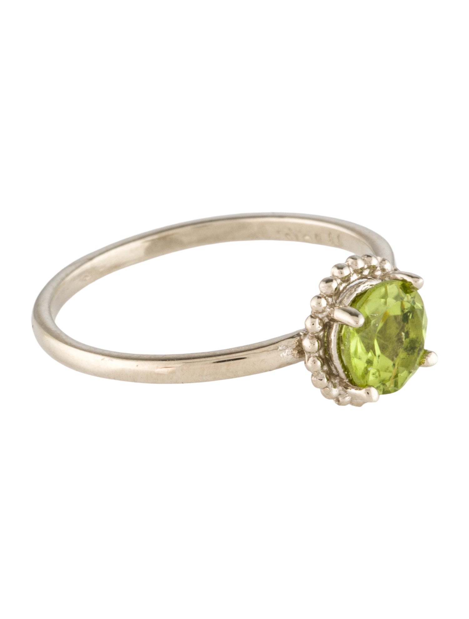 Ring 10K Peridot Cocktail Ring