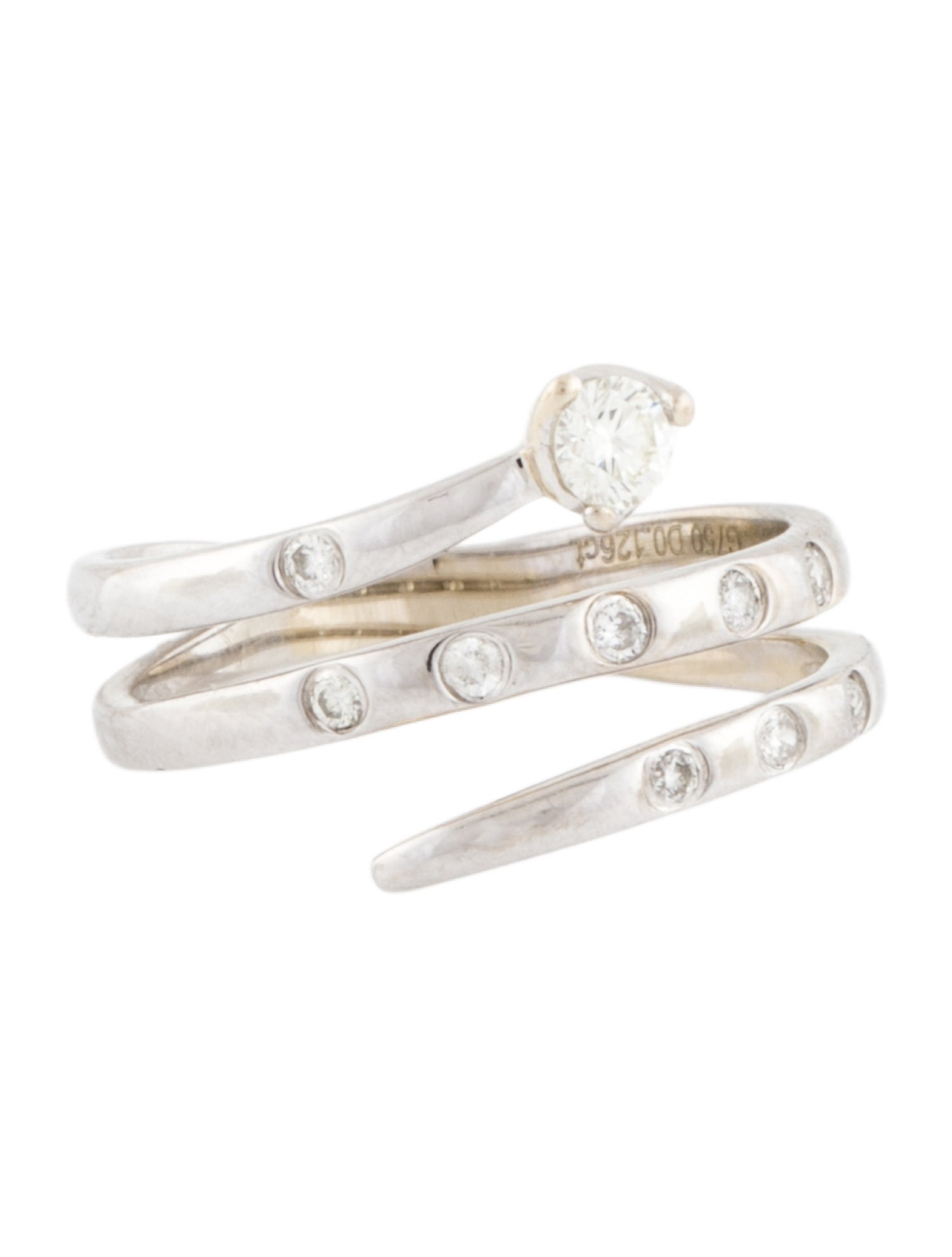 Ring 18K Diamond Cocktail