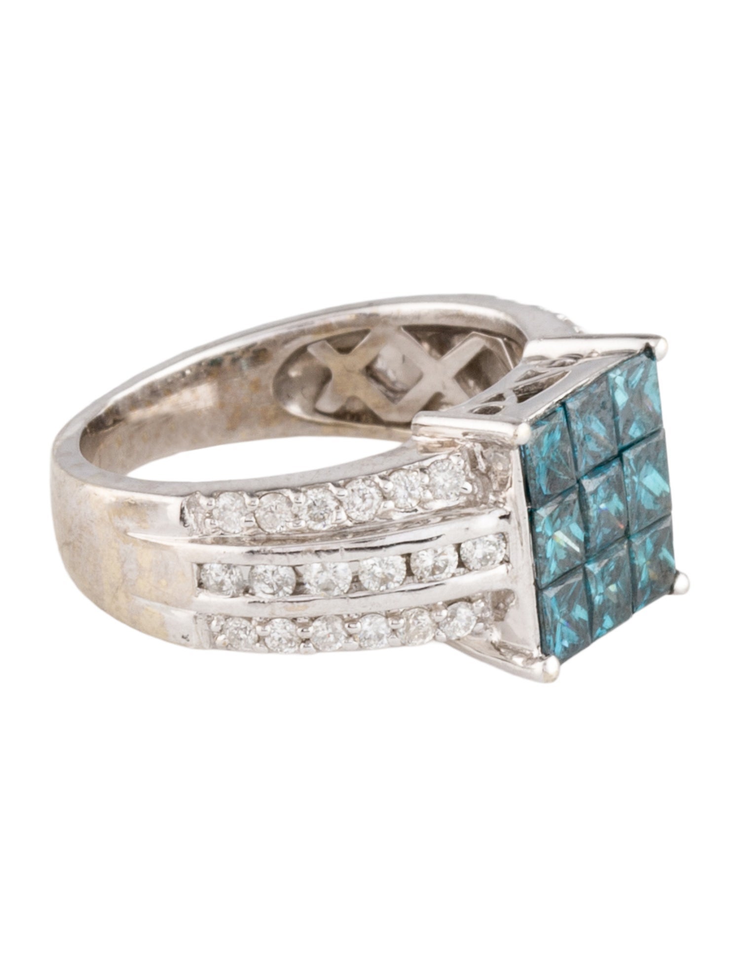 Ring 14K 1.44ctw Diamond Cocktail