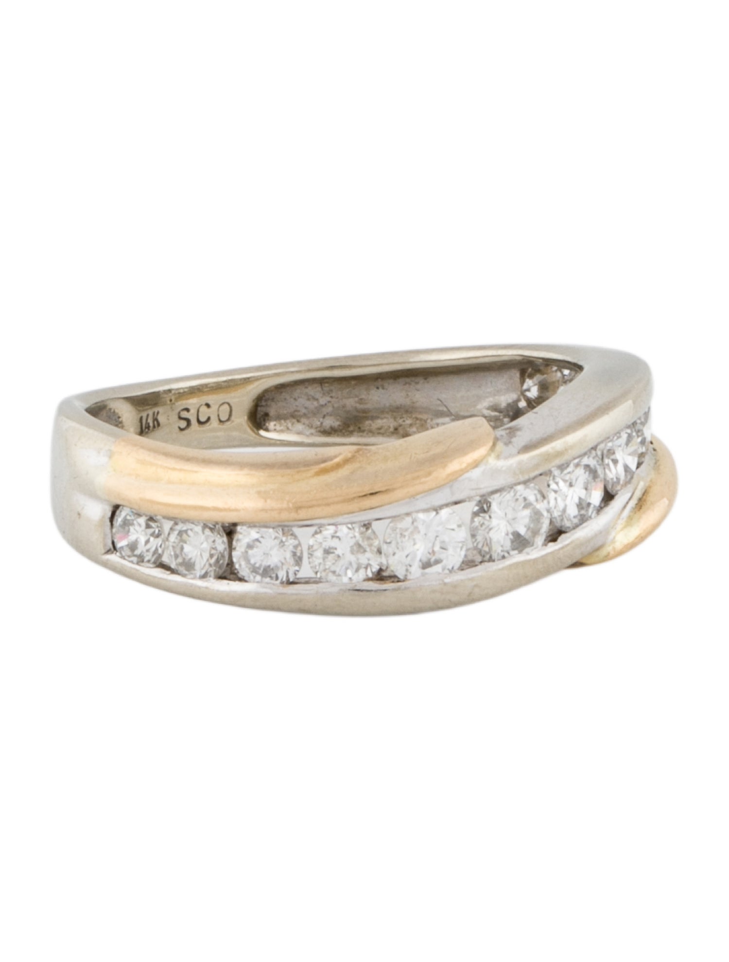 Ring 14K 1.04ctw Diamond Band