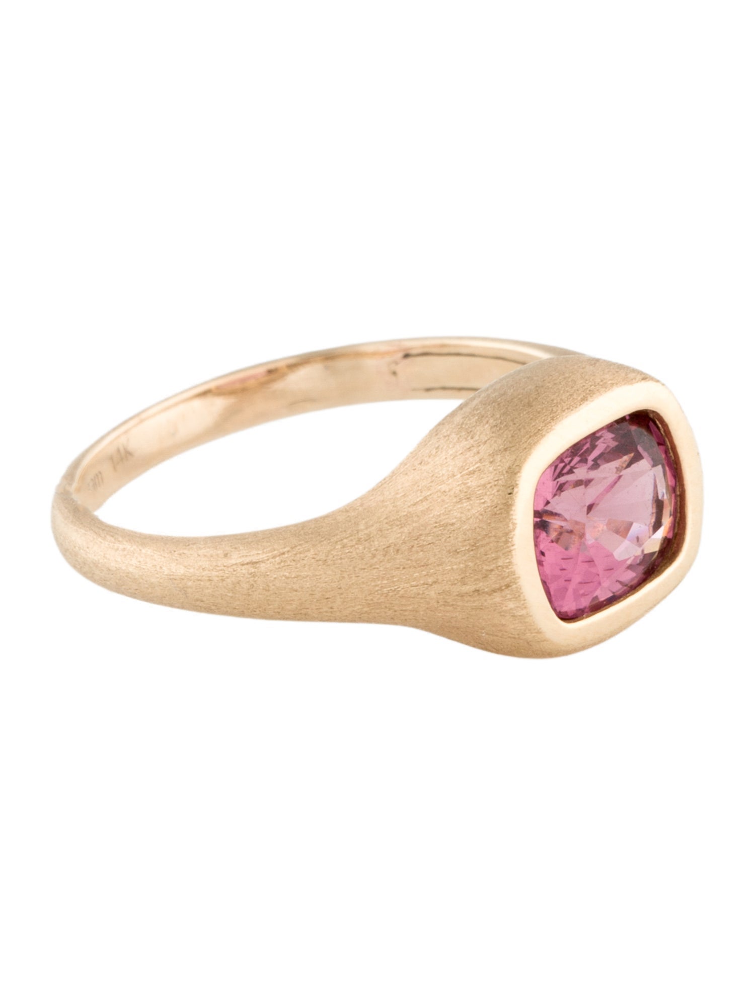 Ring 14K 1.69ct Spinel Signet Ring