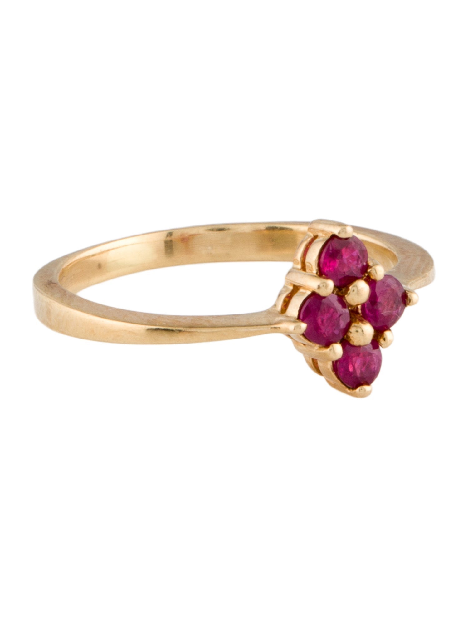 Ring 18K Ruby Cocktail