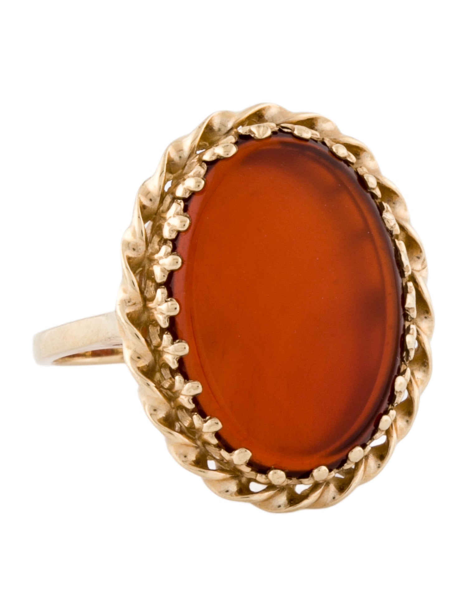 Ring 10K Sard Signet