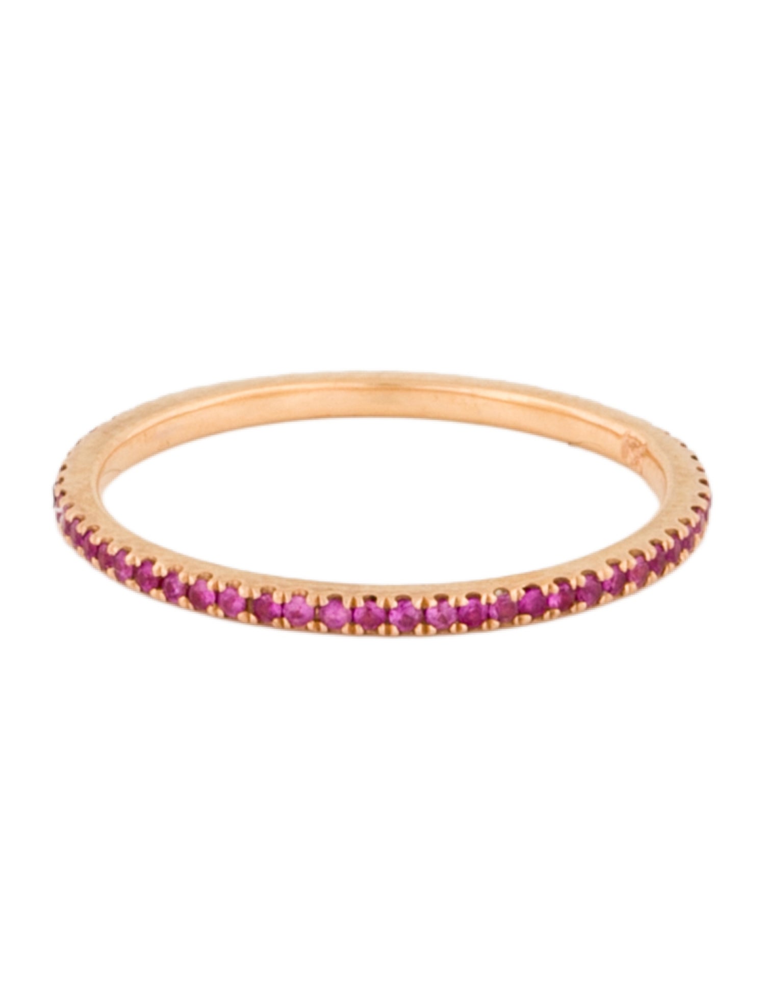 Ring 18K Ruby Eternity Band